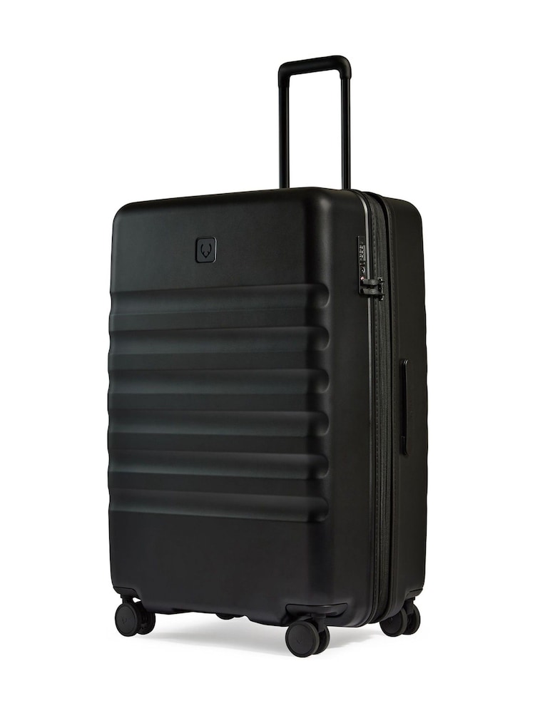 Antler Icon Stripe 78cm Large Black Luggage - Imagen 2 de 5