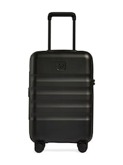 Antler Icon Stripe Expandable Cabin Black Luggage - Imagen 1 de 6