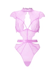 Ann Summers Purple High Neck Zalia Lace Body - Image 5 of 5
