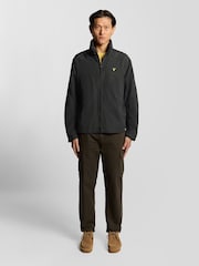Lyle & Scott Black Fold Away Hood Jacket - Image 2 of 5