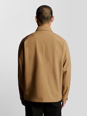 Lyle & Scott Brown Softshell Work Jacket - Image 2 of 5