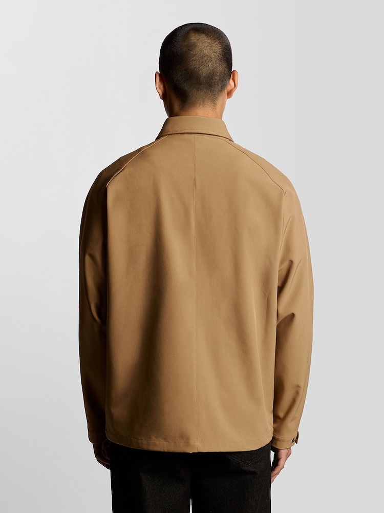 Lyle & Scott Brown Softshell Work Jacket - Image 2 of 5
