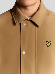Lyle & Scott Brown Softshell Work Jacket - Image 4 of 5