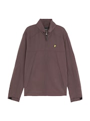 Lyle & Scott Brown Fold Away Hood Jacket - Image 1 of 3