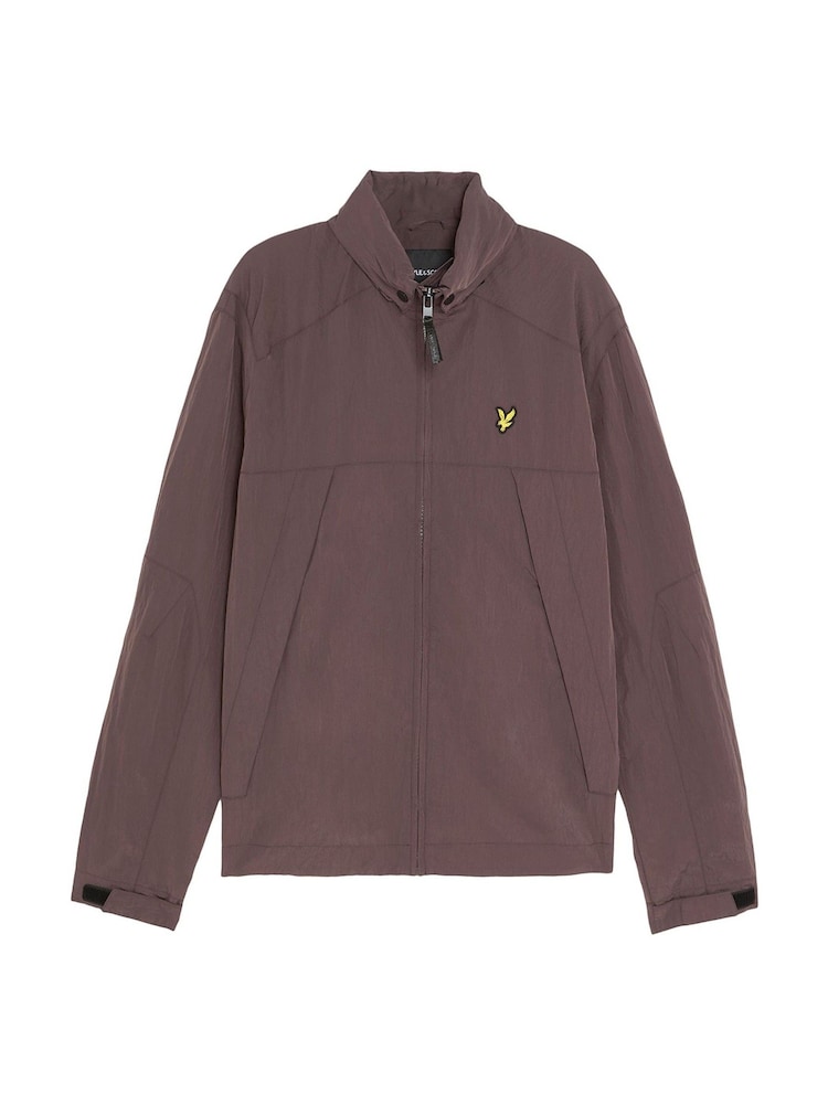 Lyle & Scott Brown Fold Away Hood Jacket - Image 1 of 3