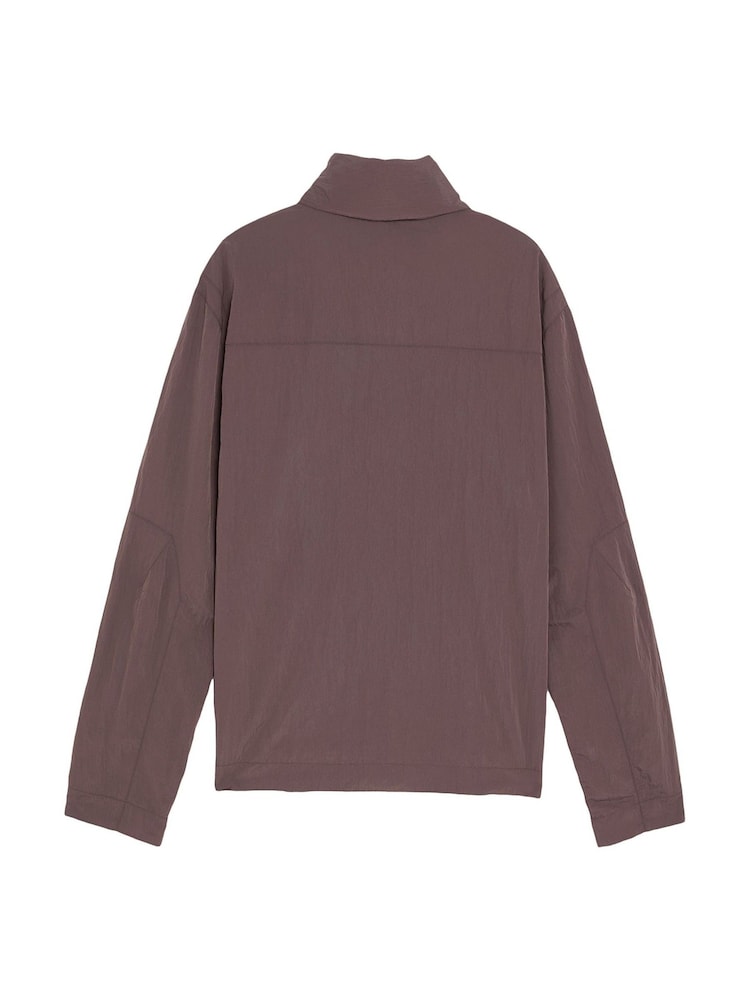 Lyle & Scott Brown Fold Away Hood Jacket - Image 2 of 3