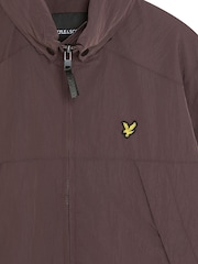 Lyle & Scott Brown Fold Away Hood Jacket - Image 3 of 3