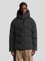 Lyle & Scott Black Welded Wadding Jacket - Image 1 of 7