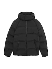 Lyle & Scott Black Welded Wadding Jacket - Image 5 of 7