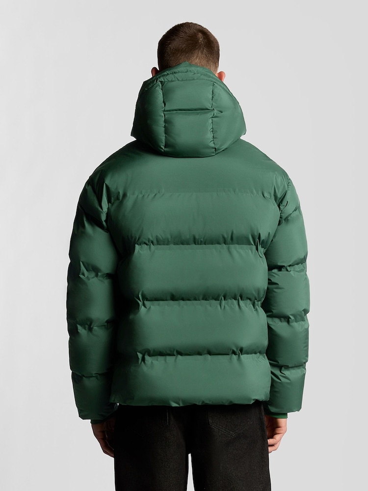 Lyle & Scott Green Welded Wadding Jacket - Image 2 of 7
