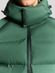 Lyle & Scott Green Welded Wadding Jacket - Image 4 of 7