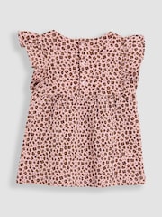 Jojo Maman Bébé Natural Appliqué T-Shirt - Image 2 of 3