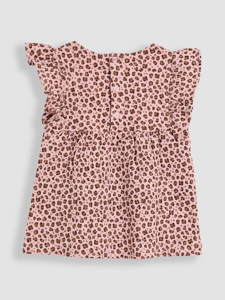 Jojo Maman Bébé Natural Appliqué T-Shirt - Image 2 of 3