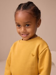 Ochre Yellow Sweatshirt And Joggers Set (3mths-7yrs) - Image 2 of 4
