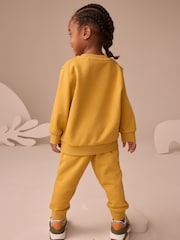 Ochre Yellow Sweatshirt And Joggers Set (3mths-7yrs) - Image 3 of 4