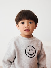 Marga gris - Printed Crew and Joggers Set (3mths-7yrs) - Imagen 2 de 3