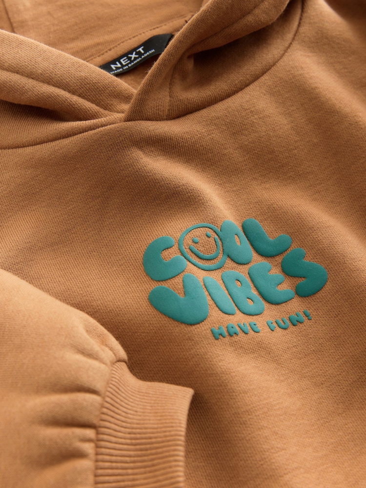 Rust Brown Printed Hoodie and Joggers Set (3mths-7yrs) - Image 12 of 12 Rust Brown Printed Hoodie and Joggers Set (3mths-7yrs) - Image 12 of 12
