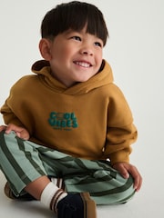 Rust Brown Printed Hoodie and Joggers Set (3mths-7yrs) - Image 5 of 12