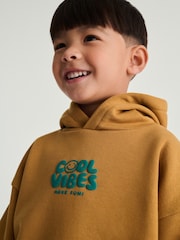 Rust Brown Printed Hoodie and Joggers Set (3mths-7yrs) - Image 7 of 12