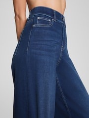 SPANX Blue Pull On Wide Jeans 2.0 - Image 3 of 5