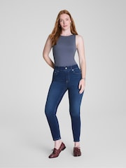 SPANX Blue Pull On Skinny Jeans 2.0 - Image 1 of 6