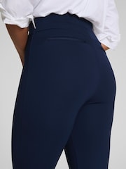 SPANX Blue SPANXsmooth™ Perfect Fit Ponte Flare Petite Pant - Image 5 of 6