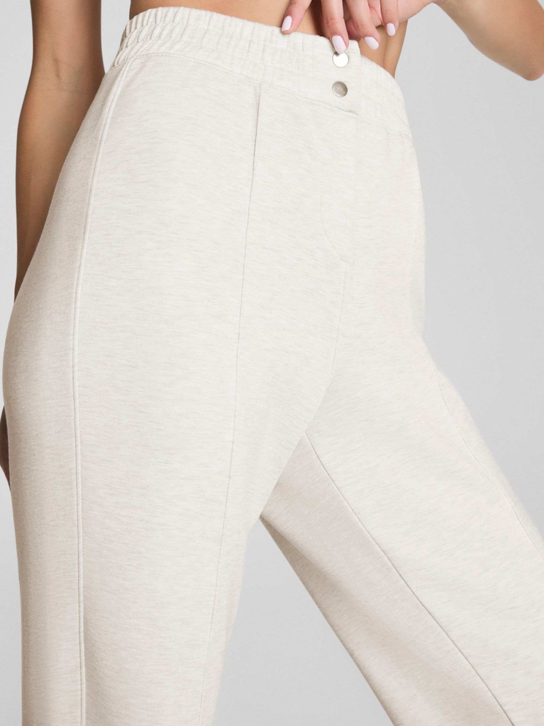 Buy SPANX Cream AirEssentials® Brushed Flared Trousers from Next USA