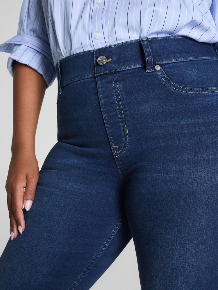 SPANX Blue Pull On Flare Jeans 2.0 - Image 6 of 6