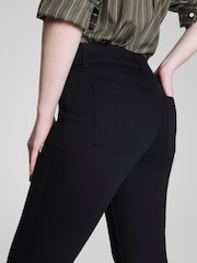 SPANX Black Pull On Flare Jeans 2.0 - Image 3 of 5