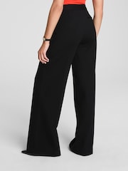 Spanx Black SPANXsmooth?™ PerfectFit Ponte Wide Leg Pants - Image 4 of 5