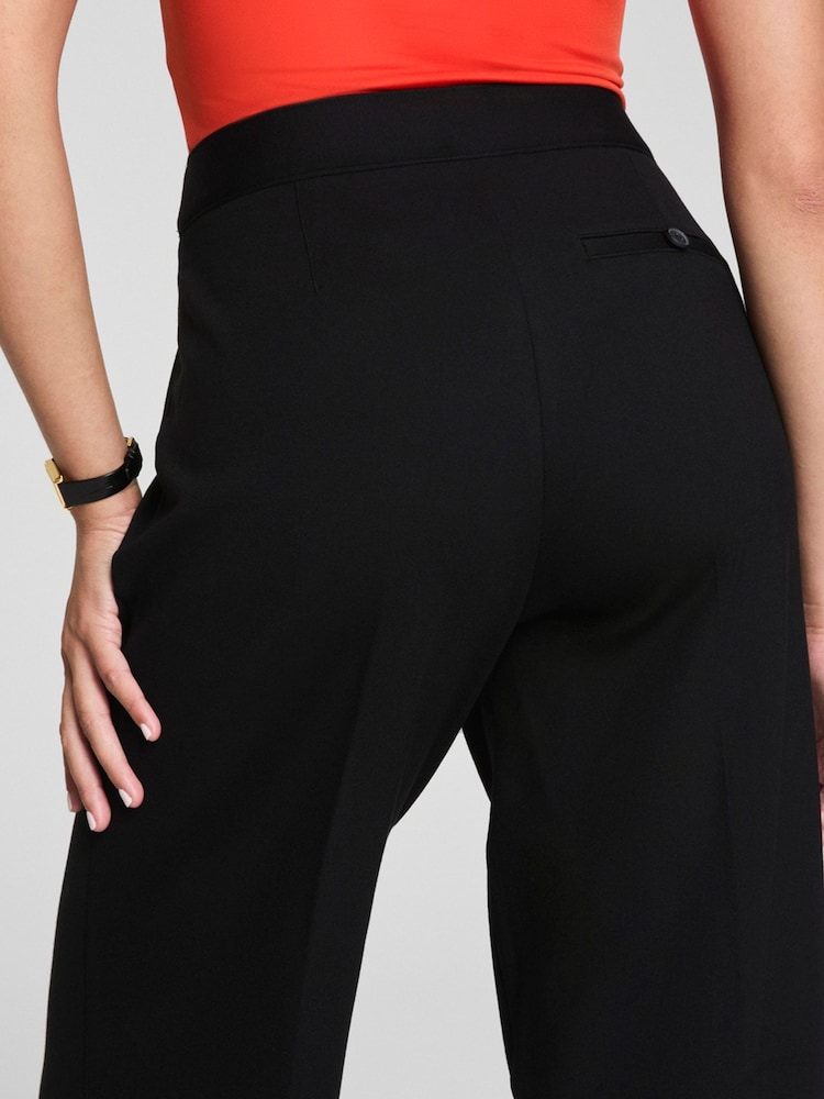 Spanx Black SPANXsmooth?™ PerfectFit Ponte Wide Leg Pants - Image 5 of 5