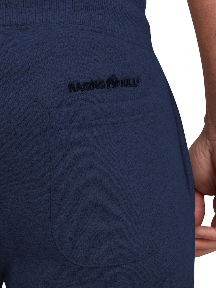 Raging Bull Blue 100% Cotton Classic Sweat Shorts - Image 3 of 3