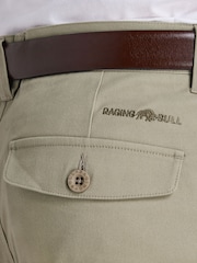 Raging Bull Green Classic Chino Trousers - Image 3 of 5