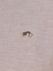 Raging Bull Natural Classic Long Sleeve Linen Shirt - Image 5 of 5