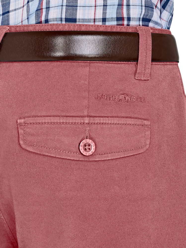 Raging Bull Red Classic Chino Shorts - Image 3 of 3
