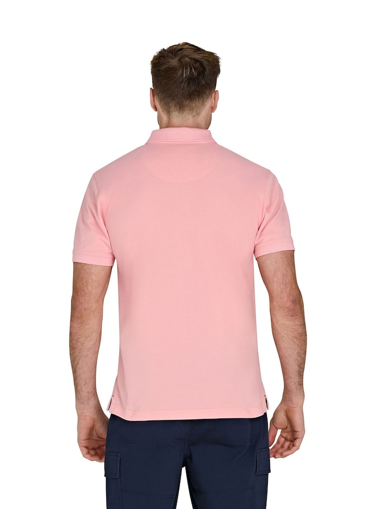 Raging Bull Pink Classic 100% Cotton Polo Shirt - Image 2 of 5