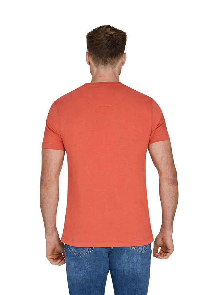 Raging Bull Orange100% Cotton Beach Rugby T-Shirt - Image 2 of 5