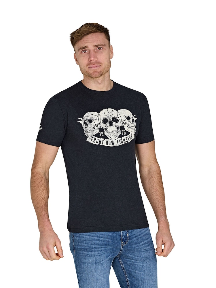 Черная футболка Raging Bull Front Row Fighters - Image 1 of 4