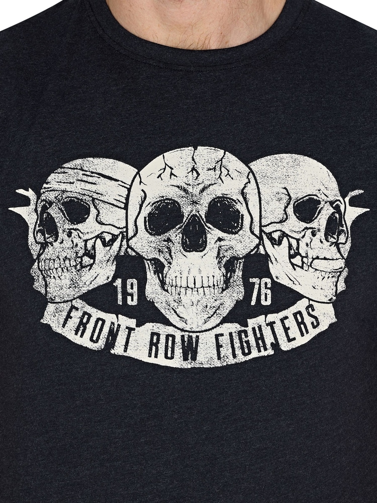 Черная футболка Raging Bull Front Row Fighters - Image 4 of 4