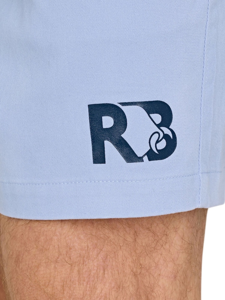 Raging Bull Blue Harlequin Shorts - Image 3 of 3