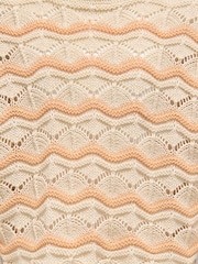 ONLY KIDS Crochet Stripe Knit Jumper - Image 4 of 4