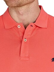 Raging Bull Pink Classic 100% Organic Cotton Polo Shirt - Image 3 of 5