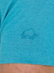 Raging Bull Blue Tonal Embroidery T-Shirt - Image 1 of 1