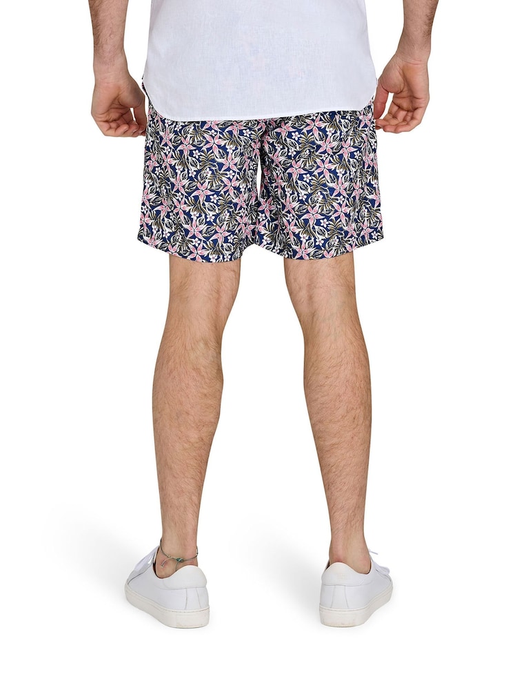 Raging Bull Blue Hawaiian Swim Shorts - Image 2 of 3