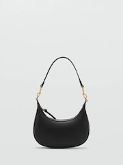 Mango Black Mini Oval Cross-Body Bag - Image 2 of 4