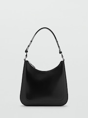 Mango Black Square Shoulder Bag - Image 2 of 4