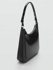 Mango Black Square Shoulder Bag - Image 3 of 4