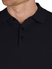 Raging Bull Natural 100% Cotton Short Sleeve Knitted Polo Shirt - Image 3 of 4