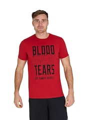 Raging Bull Red Sport Blood Sweat Tears T-Shirt - Image 1 of 4