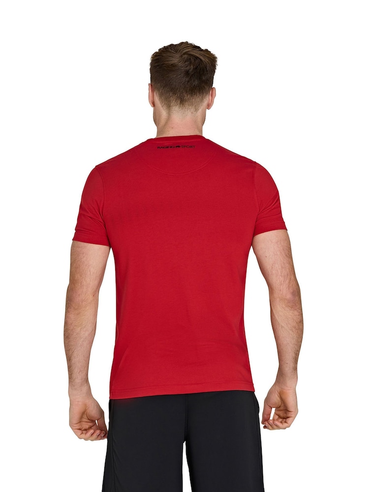 Raging Bull Red Sport Blood Sweat Tears T-Shirt - Image 2 of 4
